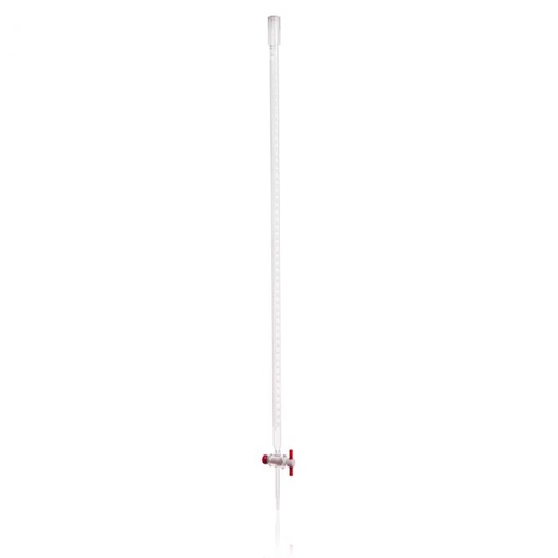[17027F-10] bureta ,"a" graduada, recta, llave ptfe, serializada y certificada 10 ml Kimax