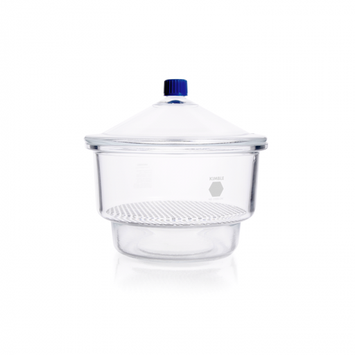 [31050-150] desecador con tapa tipo knob (botón ) incluye plato de metal 150 mm 150 mm Kimax