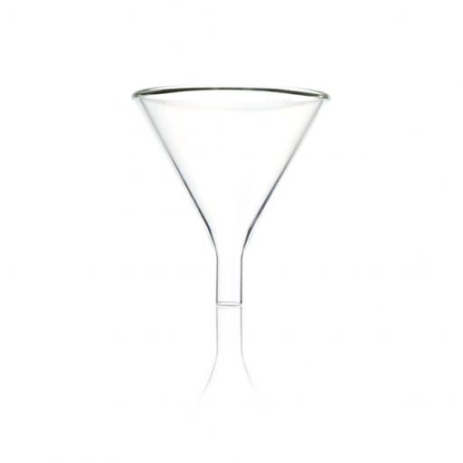 [29020-100] embudo cónico,p/ polvos, tallo corto (35 mm) 100 mm Kimax