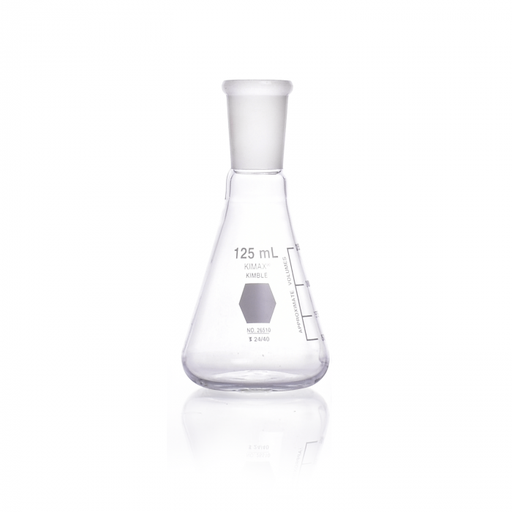 [26510-125] matraz erlenmeyer  junta 24/40 125 ml Kimax