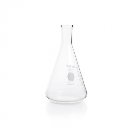 [27050-2000] matraz erlenmeyer  para filtración graduado 2000 ml Kimax