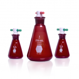 [26600-50] matraz erlenmeyer c/ tapón vidrio 50 ml Kimax