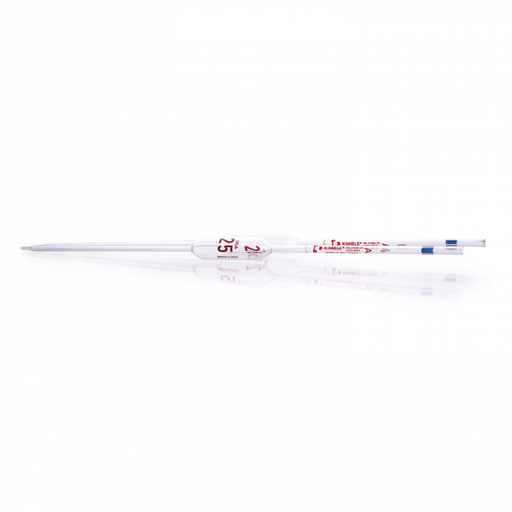 [37006-25] pipeta volumétrica cls a, serializada/certificada nist cod color 25 ml Kimax