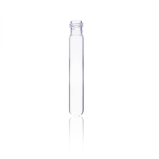 [73770-16125] tubo de cultivo desechable, roscado, sin tapa, liso 16 x 125 Kimax