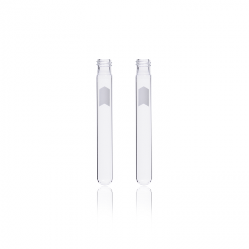 [73750-16150] tubo de cultivo desechable, roscado, sin tapa, marking spot - 16 x 150 Kimax