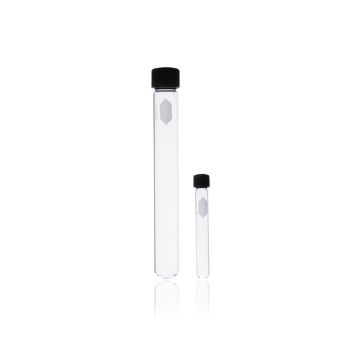 [45066-38200] tubo de cultivo roscado, decorado  ,  c/tapa sin colocar  160 ml 38 x 200 Kimax