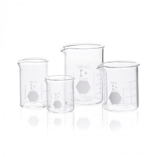 [14000-1000] vaso de precipitado , regular, forma baja, graduado 1000 ml Kimax