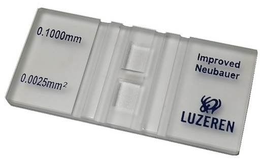[LUZ-1033] cámara neubauer para conteo de células Luzeren