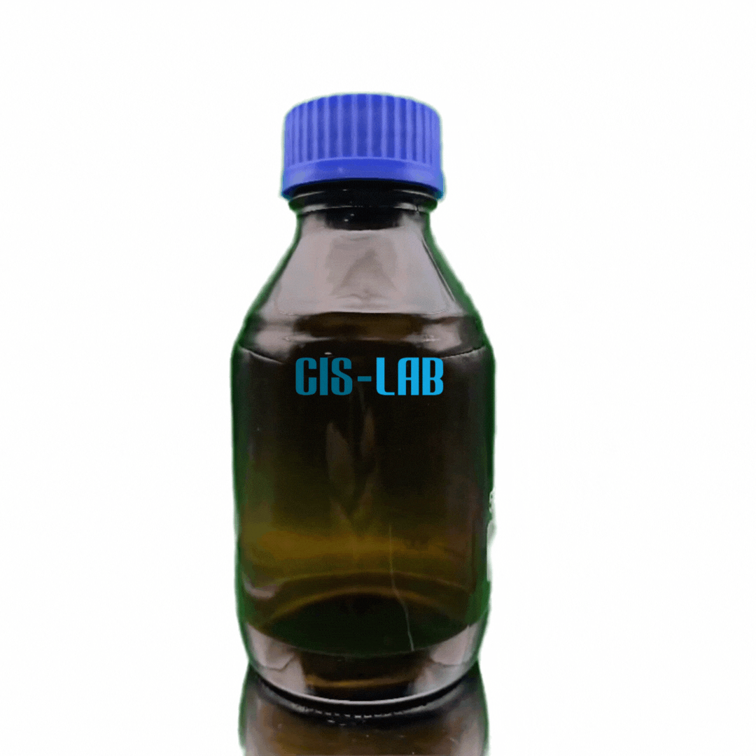 [LUZ-1571] Frasco De Vidrio Ambar De 500Ml C/Tapa Gl45  Luzeren