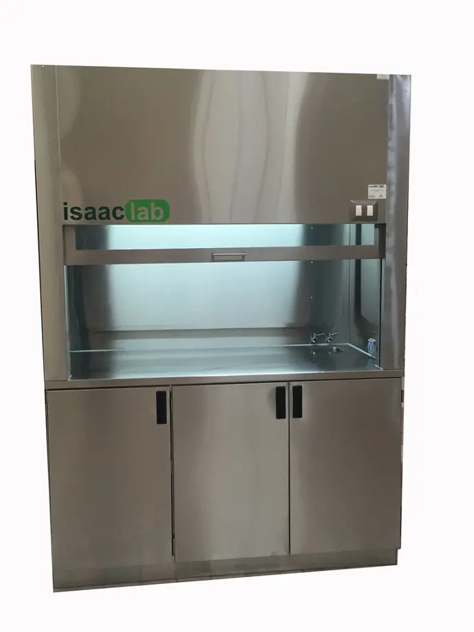 campanas de extraccion con mueble de acero inoxidable ei-231