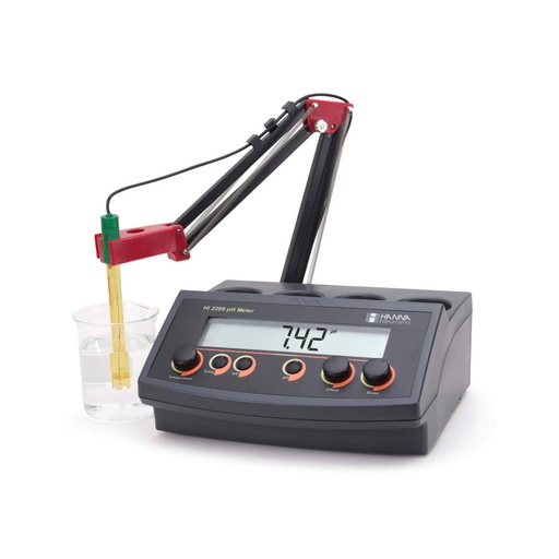 [HI2209-01] medidor de ph/mv de mesa con calibración manual (115v)