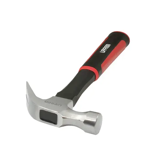 [URR-1616A] a martillo de uña con mango  anti-vibración texturizado de  13-9/16", 16 oz