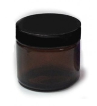 [LUZ-5019] Tarro vidrio ámbar 500 ml tapa fenólica