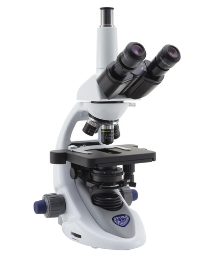 [B-293PLi] b-290 microscopio trinocular de campo claro, 1000x, ios plan