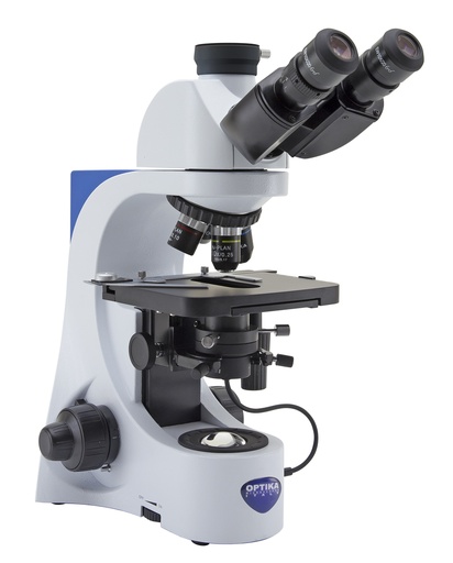 [B-383DK] b-380 microscopio trinocular de campo oscuro, 1000x iris, plan