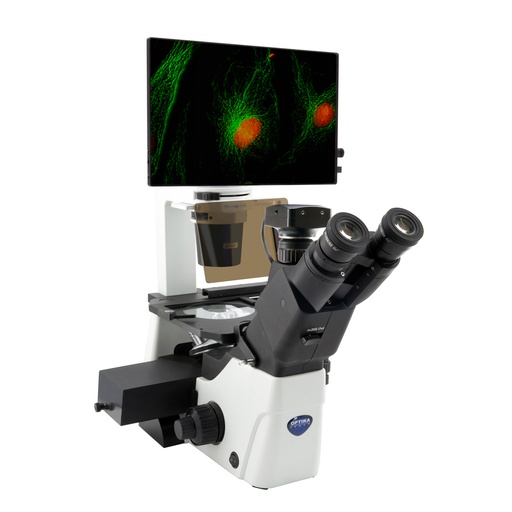 [IM-300LD4D] Microscopio Invertido Digital Fluorescencia LED IM-300LD4D Optika