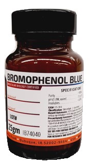 [IB74040] azul de bromofenol 25g. ibi scientific