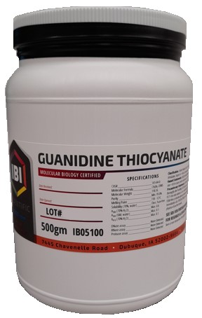 [IB05100] guanidina tiocianato 500g. ibi scientific