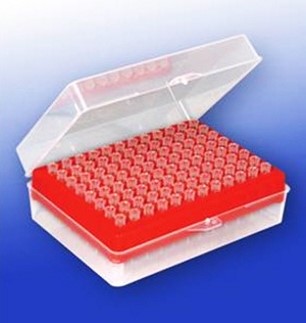 [BG-21-0010-0001] Puntas de Pipeta de 10 µl Estériles en Rack, paq 10 rack de 96 pzs - Biologix
