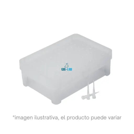 [BG-23-0010A] Puntas de Pipeta con Filtro 1-10 µl Estériles en Rack 96/rack - Biologix