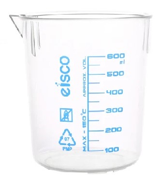 [EIS-7227] vaso de precipitado de tpx 600ml. eisco.