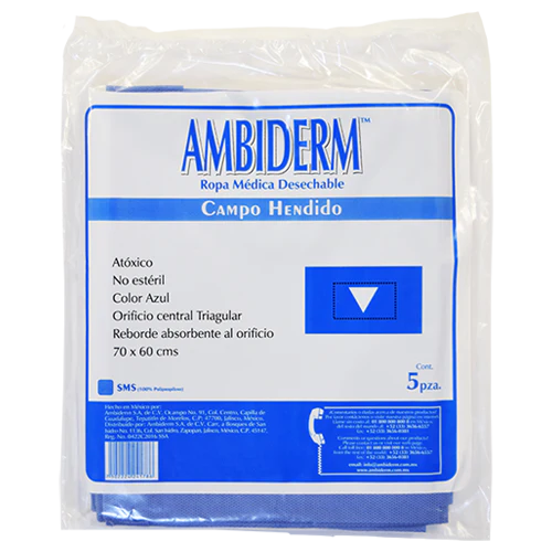 [QSAB-400007030] campo hendido esteril sms 60 x 70 cms / pza / ambiderm