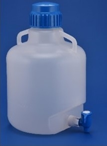 [PKS-2410020] garrafon de pp con llave y asas 20l