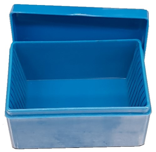 [HS15987] caja de pp para 10 portaobjetos. heathrow scientific