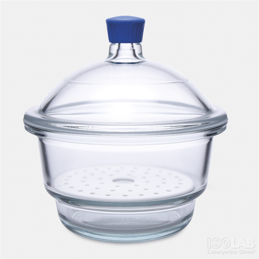 [039.01.300] desecador de vidrio de borosilicato 300 mm, Isolab