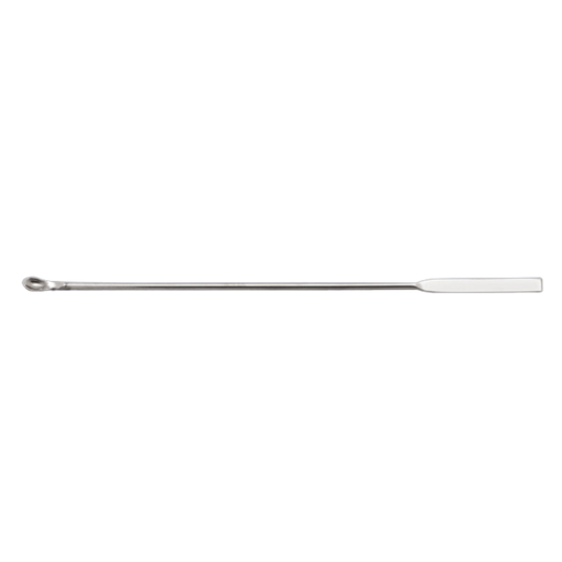 [047.06.210] Cuchara Espátula Micro de Acero Inoxidable 304, 210 mm, para Partículas Pequeñas, Isolab