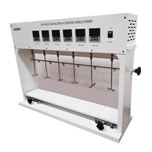 [LUZ-21173] Prueba de jarras digital Luzeren 6 plazas, 0–2500 RPM