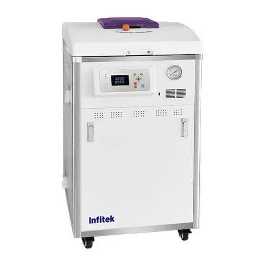 [LUZ-21106] Autoclave Vertical Semiautomática 40L con Pantalla LCD y Microprocesador, Luzeren
