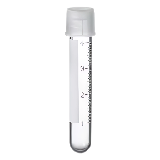 [LUZ-21097] Tubos de Poliestireno Estériles 5 ml con Tapa, 12x75 mm, 100 piezas - Luzeren