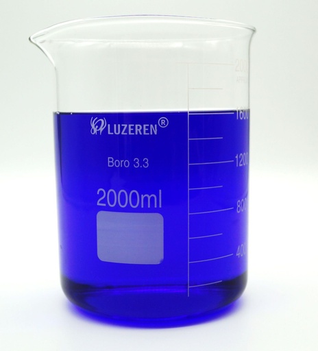 [GL41101-902] Vaso de vidrio boro 3.3 de 2L. Luzeren
