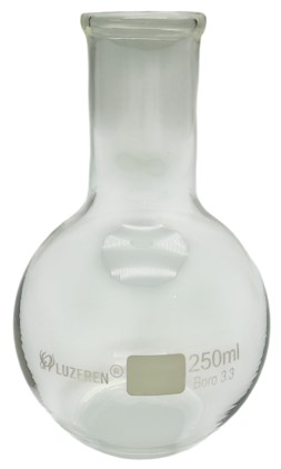 [GL41111-250] Matraz ebullición fondo plano 250 mL – Luzeren