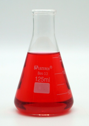 [GL41121-125] Matraz Erlenmeyer 125 mL Ø 26 mm – Luzeren