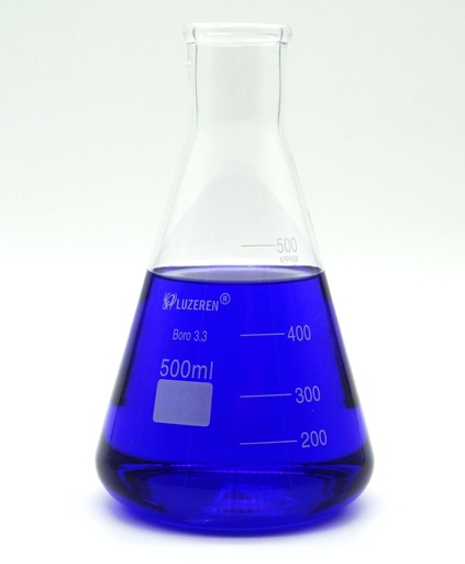 [GL41121-500] Matraz erlenmeyer 500ml. Luzeren