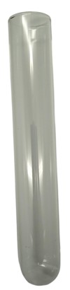 [GL41231-13X100] Tubo de vidrio fondo redondo 13*100mm. Luzeren